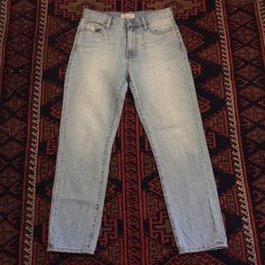 SZ 27 Madewell 11” High Rise Perfect Summer Jean